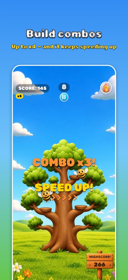 Combo and speed up